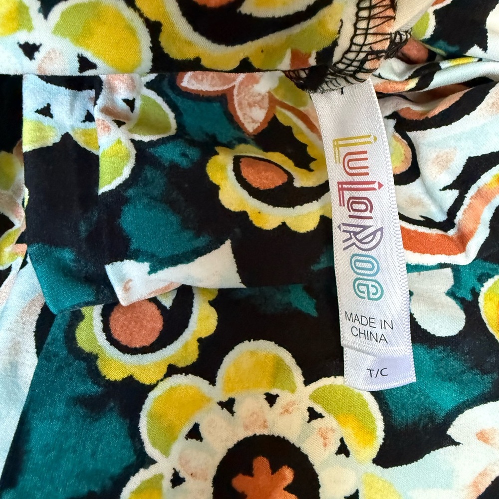 LuLaRoe Multicolor Floral leggings